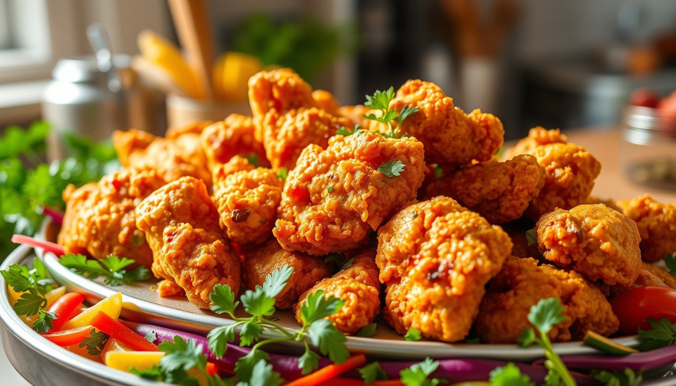crispy eggfree fried chicken the secret ingredient you need