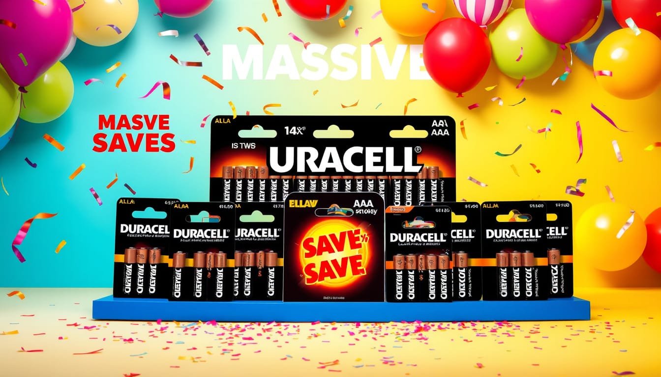 Unbeatable Prime Day 2025: Massive Savings on Duracell AA & AAA Batteries!