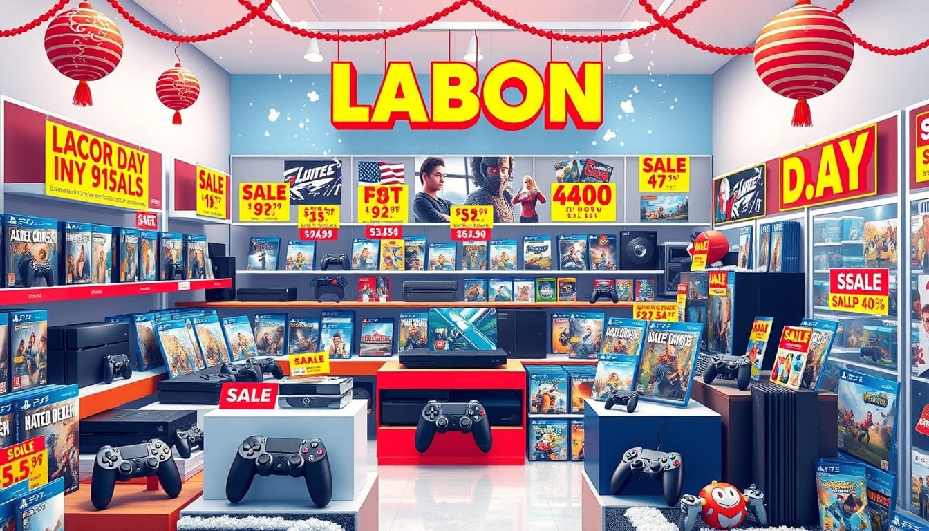 unmissable labor day gaming deals save big on consoles accessories top titles for winter