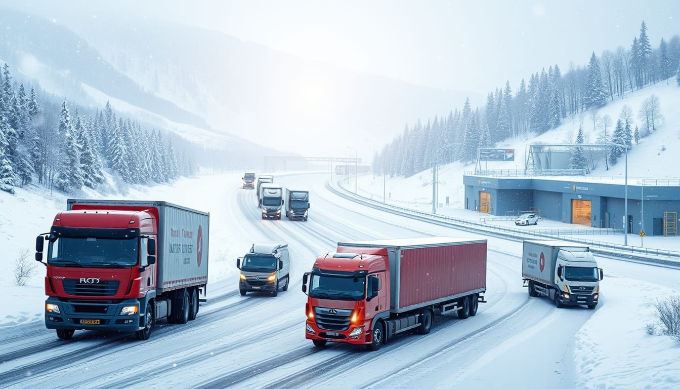 how the upcoming winter storm will challenge supply chains across america